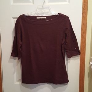 Tommy Hilfiger Boatneck Top